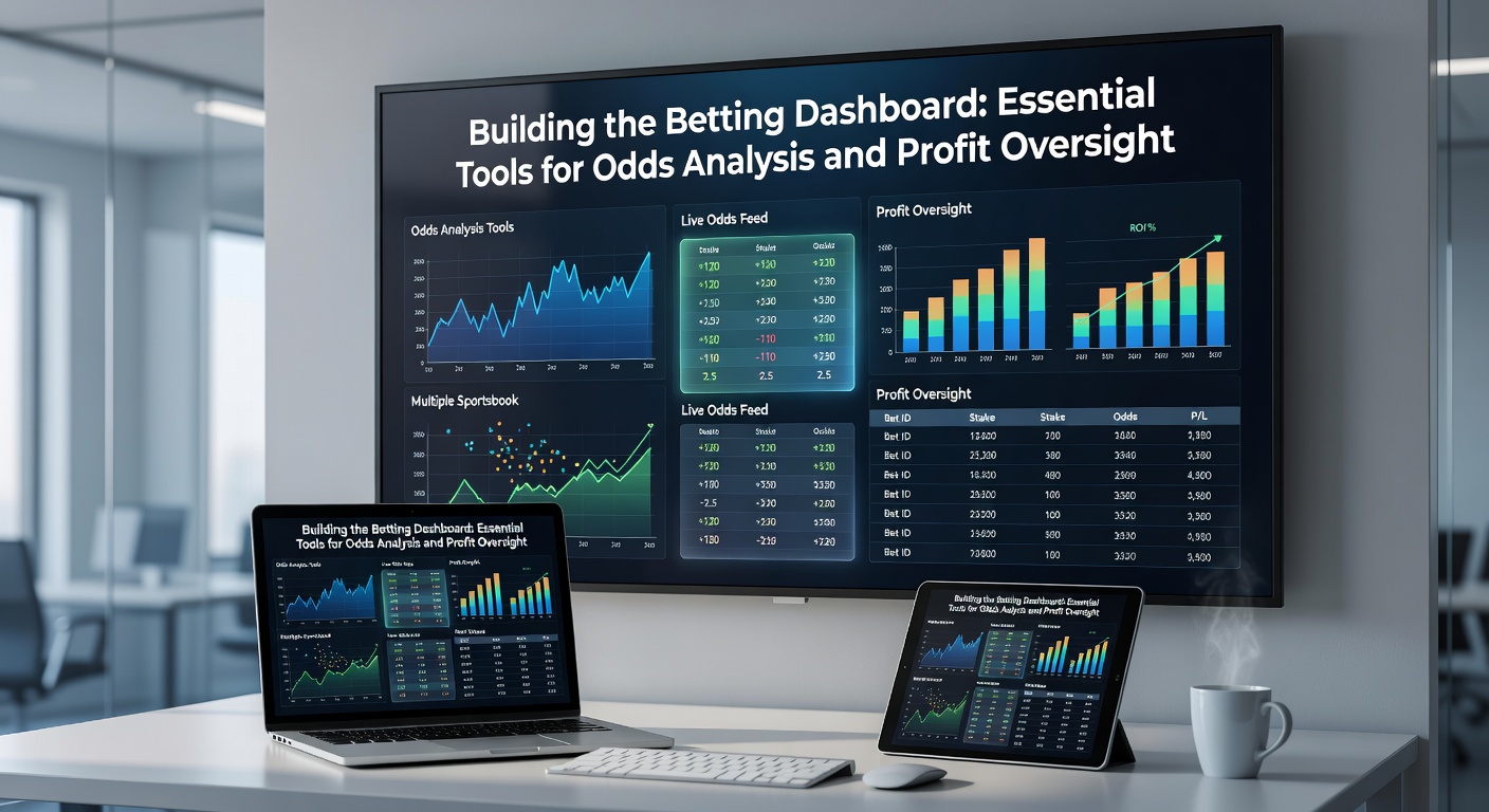 Screenshot of a customized betting dashboard displaying live odds feeds, profit graphs, and analytical overlays in real-time