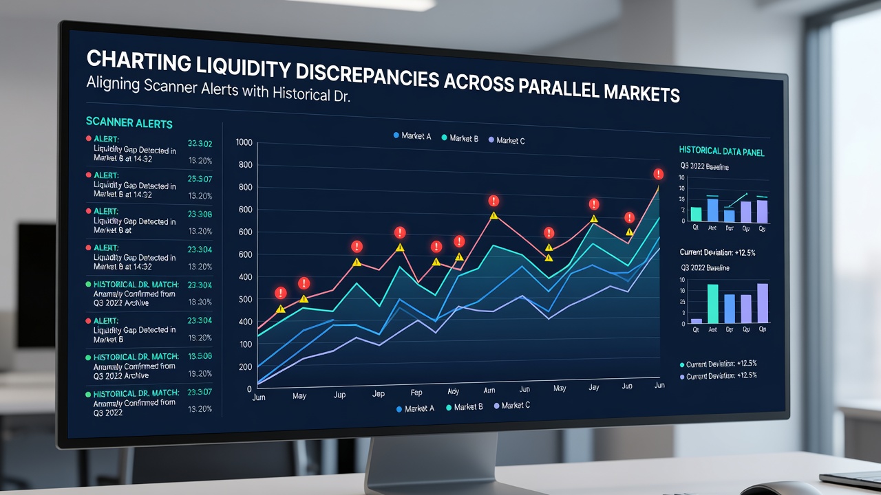Dashboard view of scanner alerts mapped against multi-year drift data for cross-sport betting portfolios