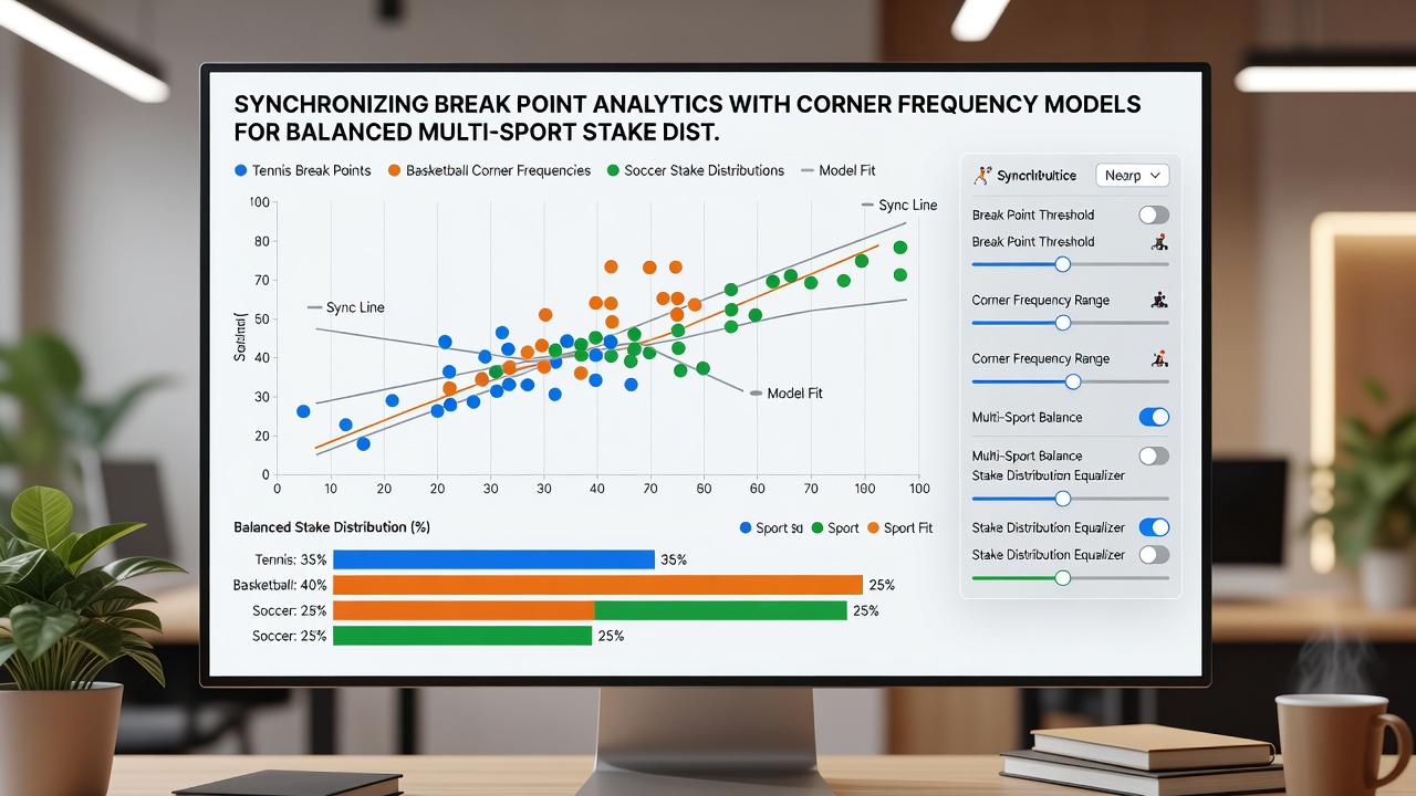 Dashboard interface displaying synchronized stake recommendations derived from tennis and football analytics